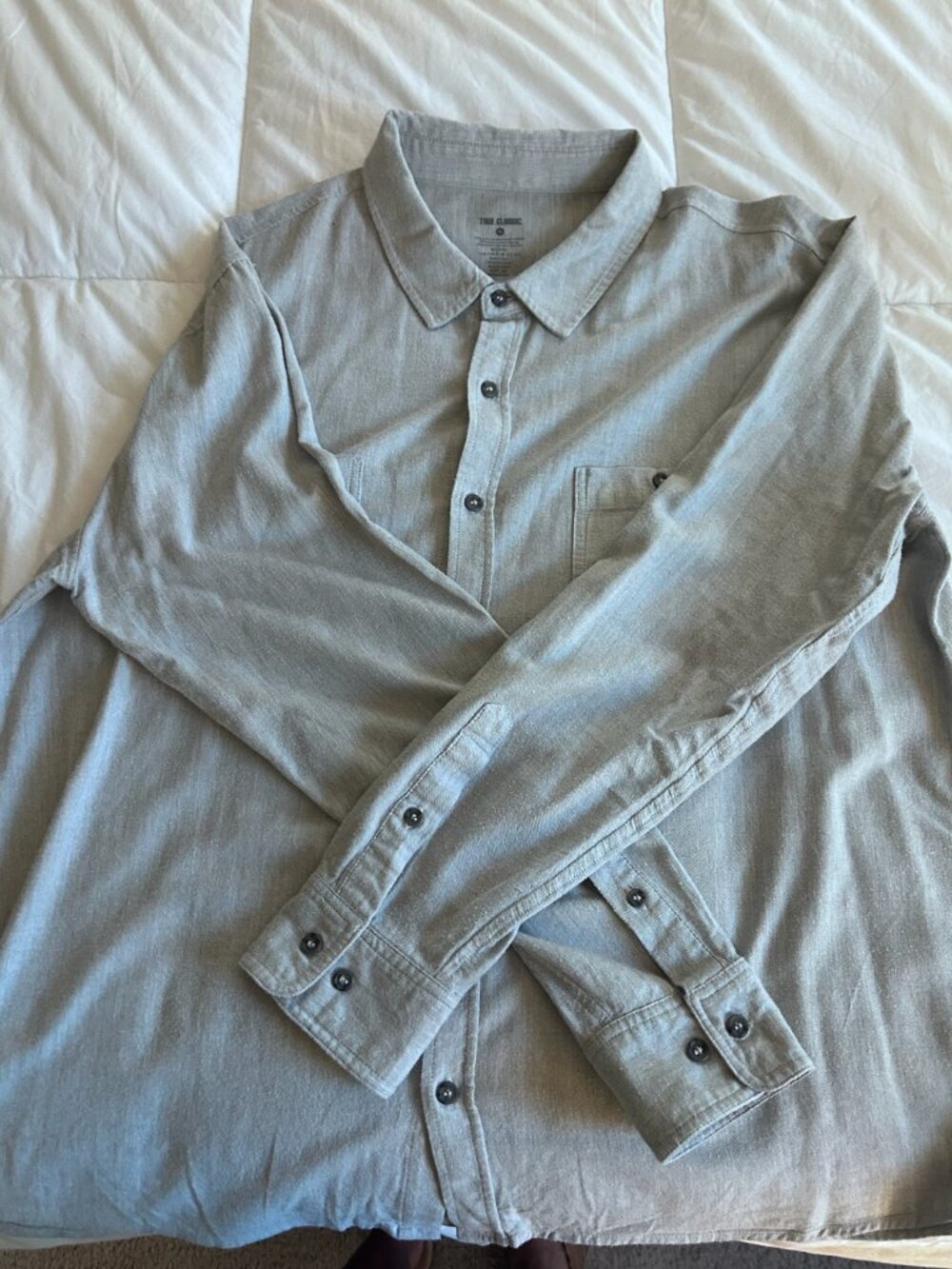 True Classic men's dress shirt